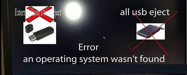 An operating system wasn&rsquo;t found. Try disconnecting any drives that don&rsquo;t &mdash; что делать