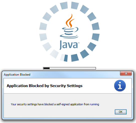 Application Blocked By Java Security как исправить