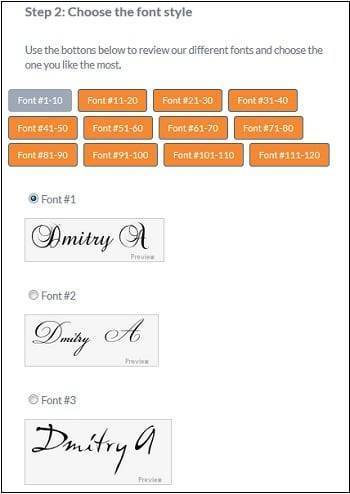 Генератор подписей онлайн