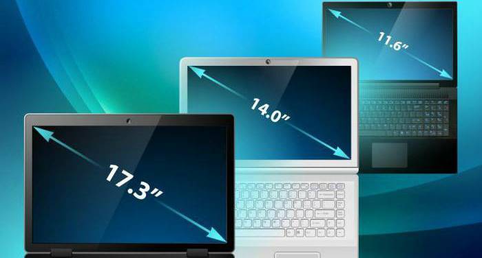 Как узнать какая диагональ у ноутбука?
