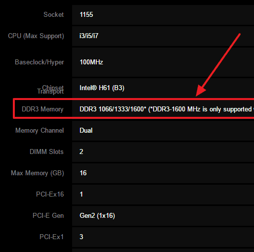 Как узнать какую оперативную память поддерживает материнская плата