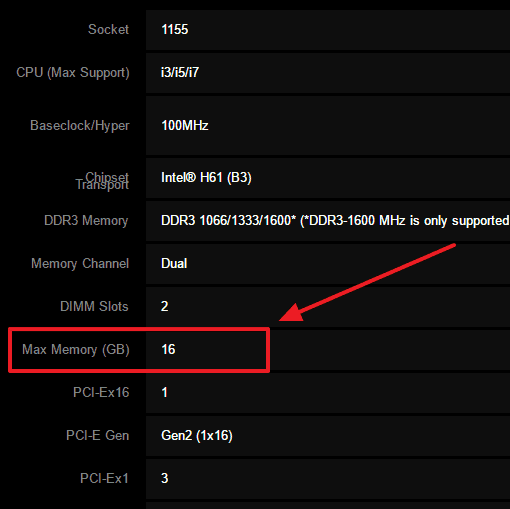 Как узнать какую оперативную память поддерживает материнская плата