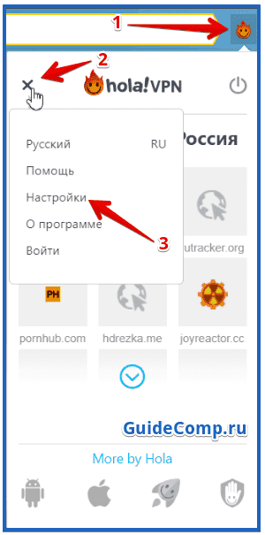 Особенности бесплатного ВПН-плагина Холла для Yandex browser