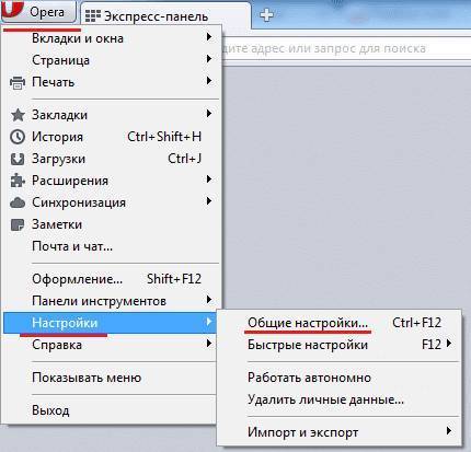 Способы отключения обновлений в Opera