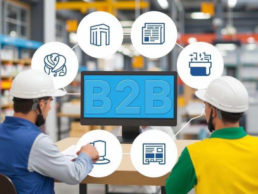 2B - что это такое простыми словами? Виды, отличия, продажи, специалисты 1. Производственный B2B фото