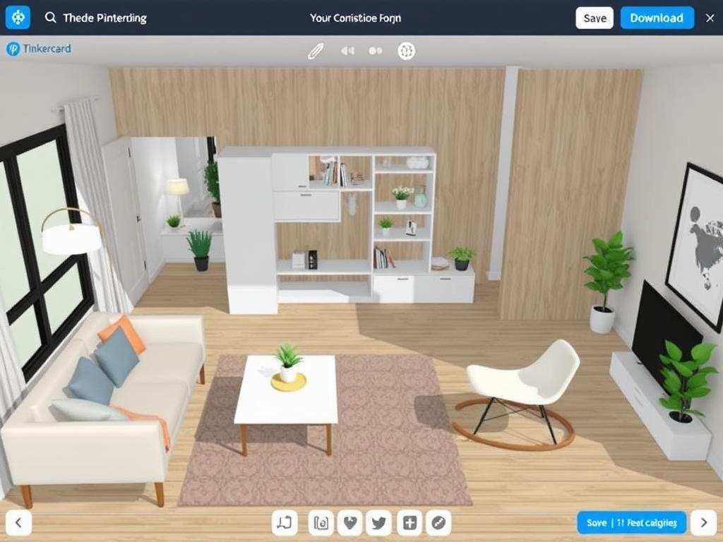 бесплатных программ для планировки квартиры и дизайна интерьера - скачать 9. Tinkercad фото