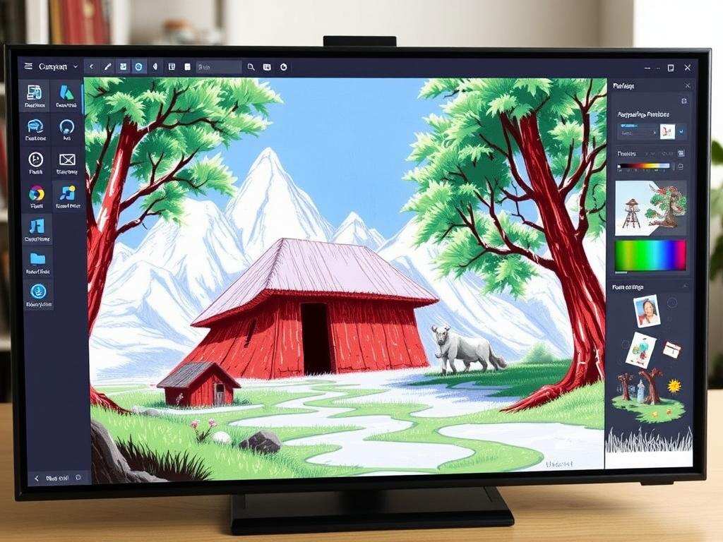 лучших программ для рисования на ПК Кому подойдет Corel Painter? фото