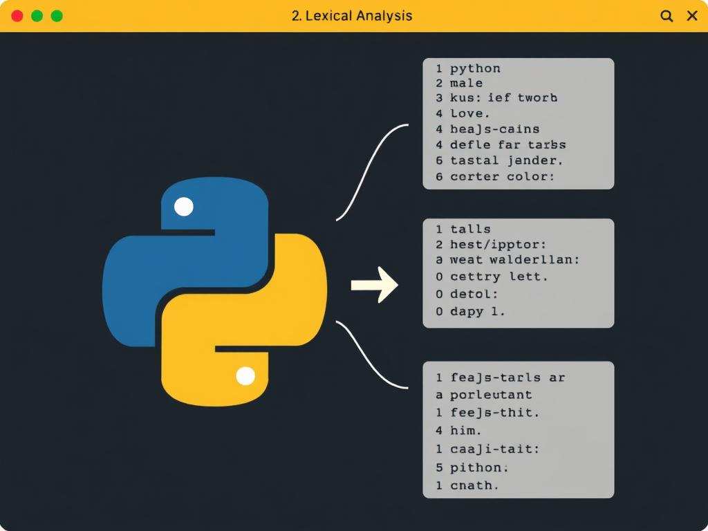 Lexical analysis — Python 3.13.2 documentation Создание лексического анализатора фото