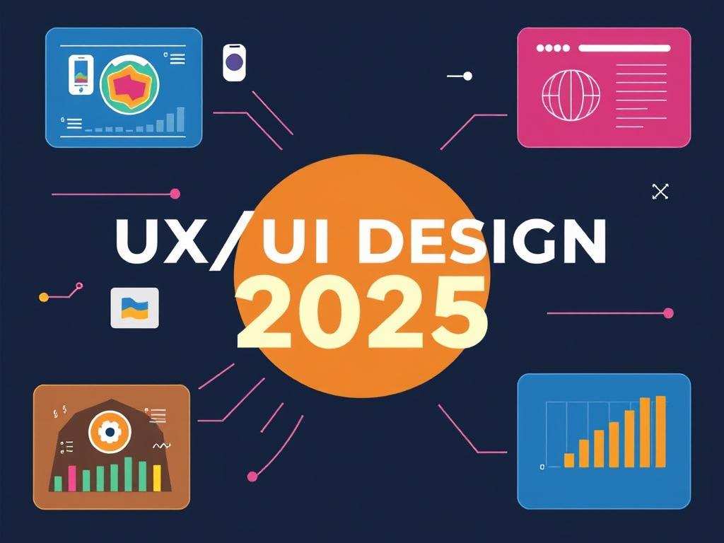 X/UI-дизайн 2025: основы и инструменты UX/UI-дизайна Тренды UX/UI-дизайна 2025 года фото