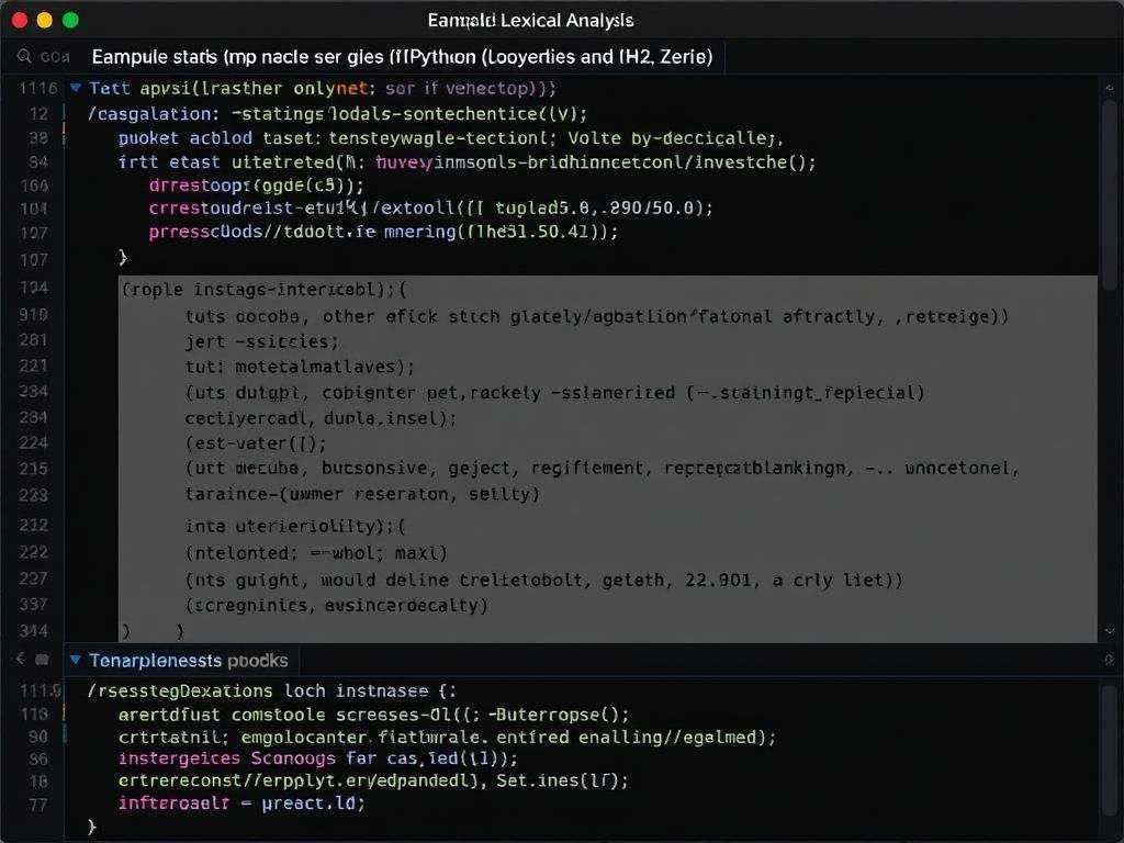 Lexical analysis — Python 3.13.2 documentation Пример лексического анализа на Python фото