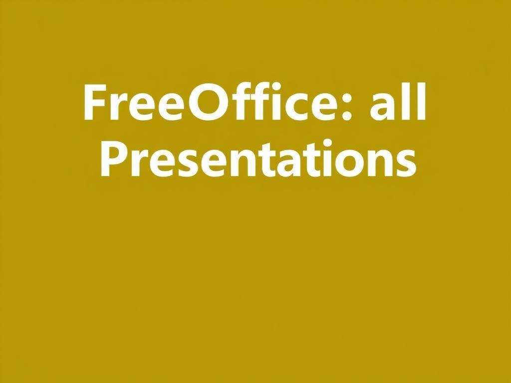 reeOffice: все функции Presentations Создание слайдов: что нужно учесть? фото