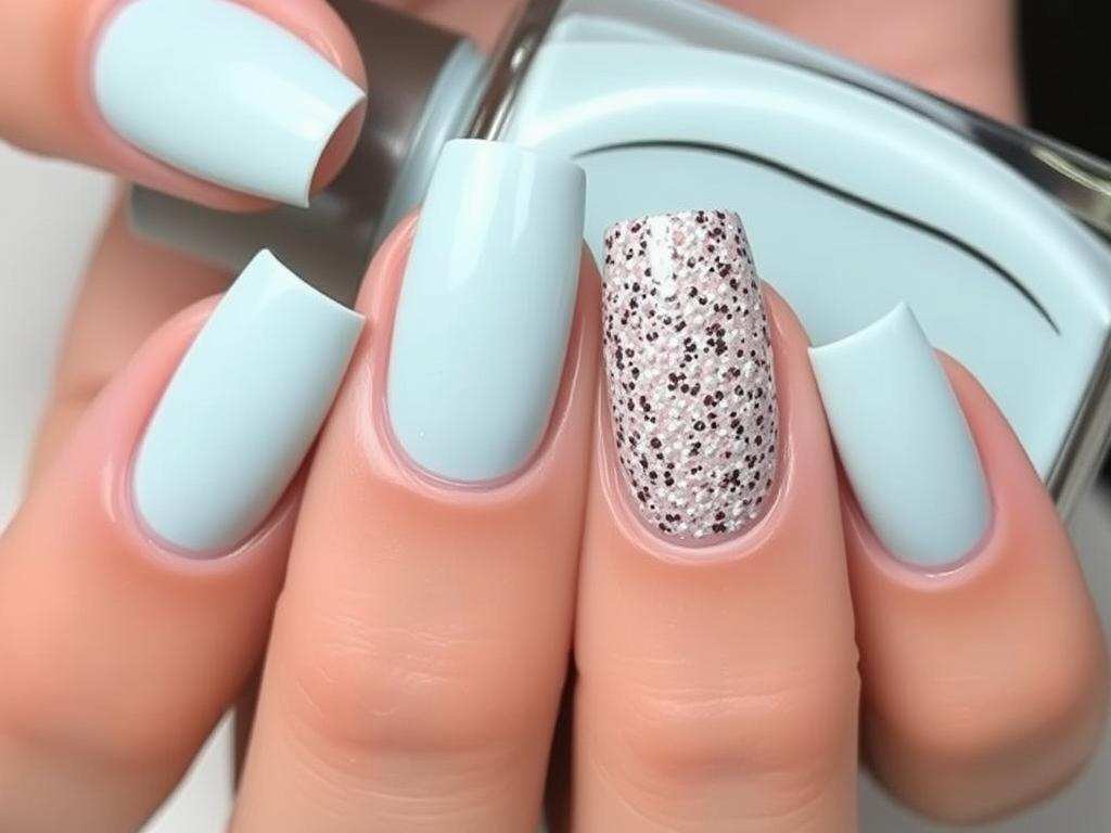 идей самого модного маникюра в 2025 году 4. Текстурные покрытия фото