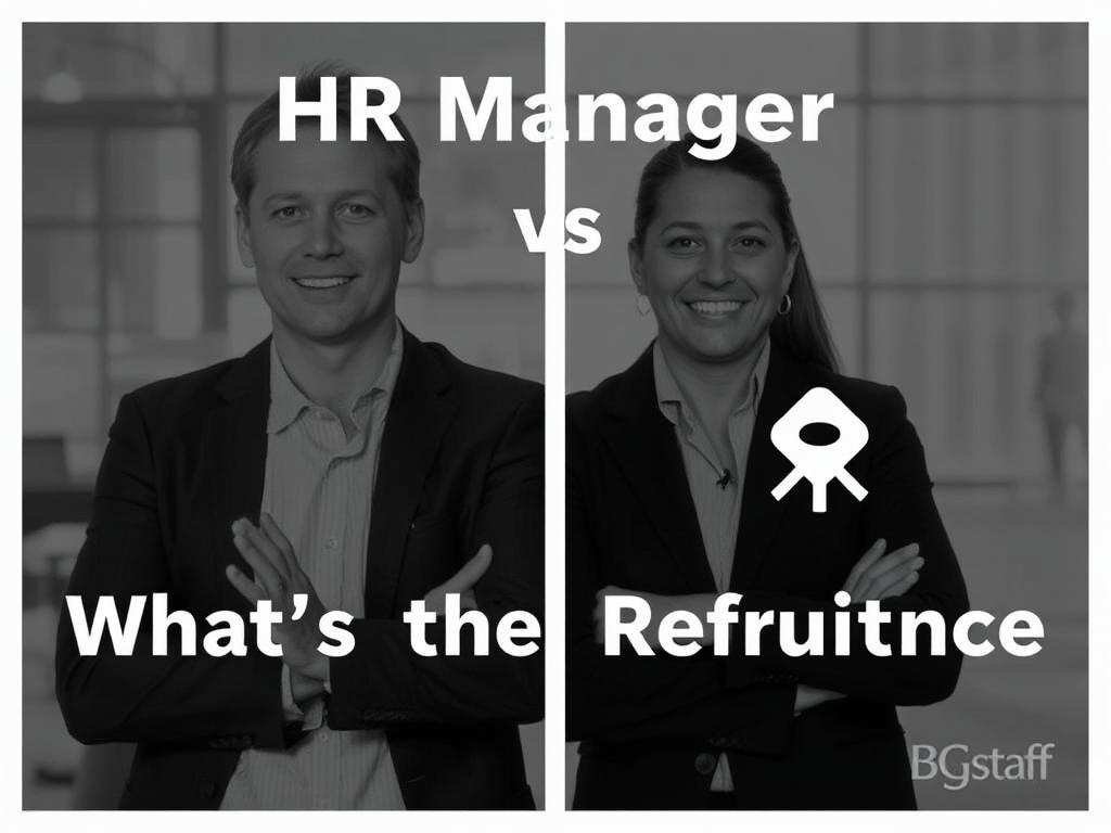 R-менеджер и рекрутер: в чем разница - BGStaff Важность обеих ролей для компании фото
