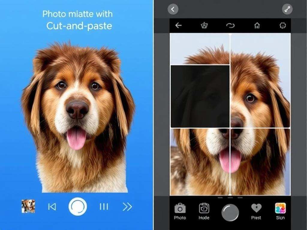 мобильных приложений для редактирования фотографий с функцией «вырезать–вставить» Основные возможности: фото