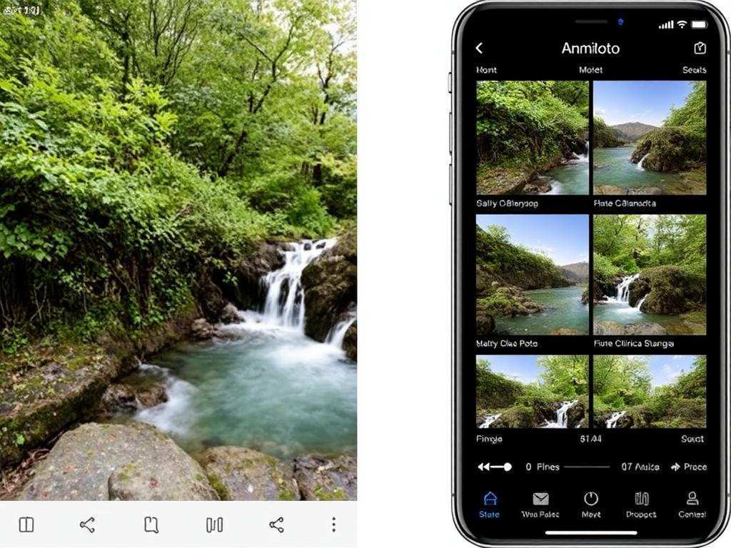 лучших приложений для слайд-шоу с музыкой на iPhone и Android 2. Animoto фото