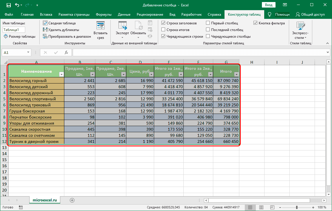 как-добавить-столбец-в-excel-добавление-нового-столбца-2-столбцов-и-столбца-в-конце-таблицы