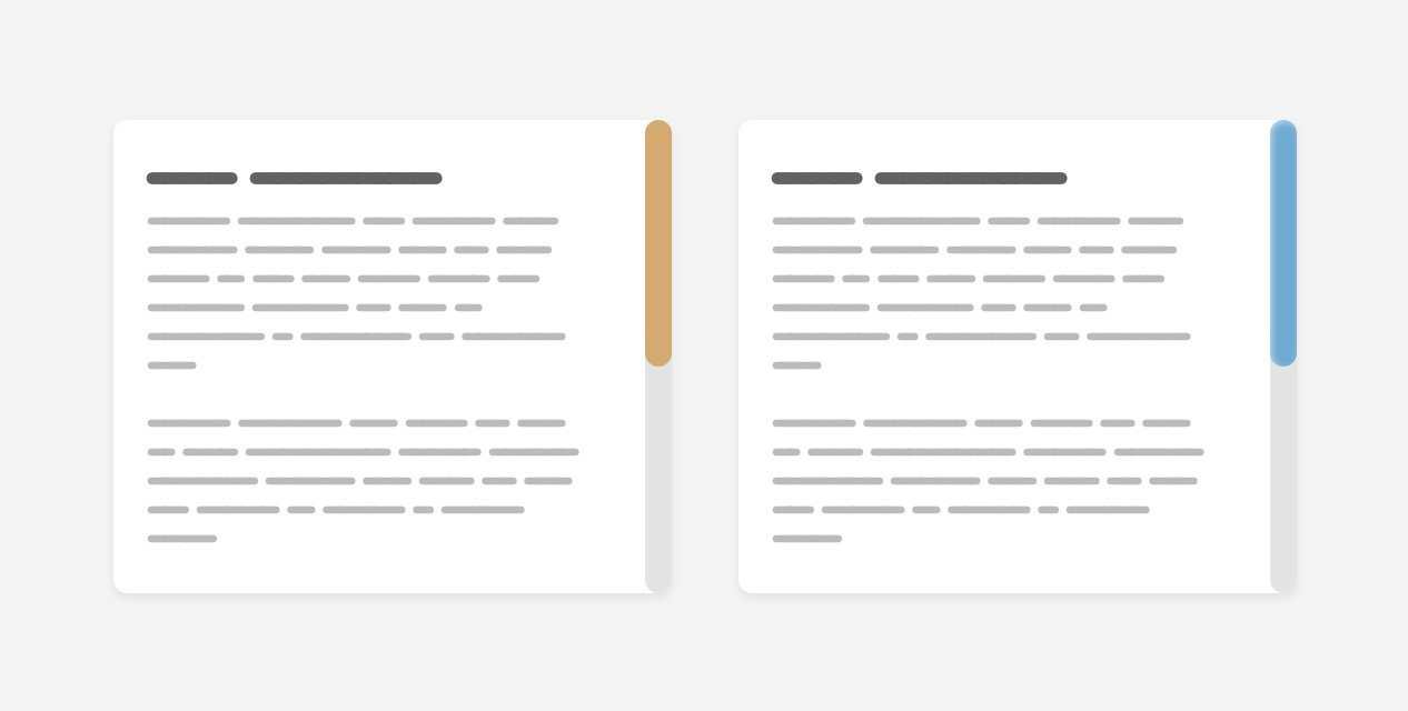 Пользовательские полосы прокрутки в CSS
