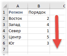 Сортировать с дополнительным столбцом