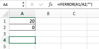 ЕСЛИ.ОШИБКА в Excel
