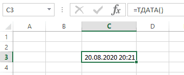 данные так хрон