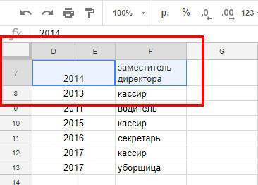 Конкретный адрес