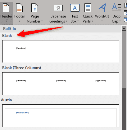 Пустой заголовок