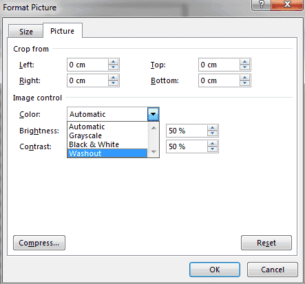 Добавить водяные знаки в Excel