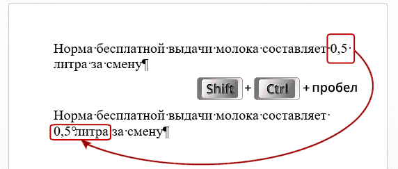 Пространство без перерывов в презентации