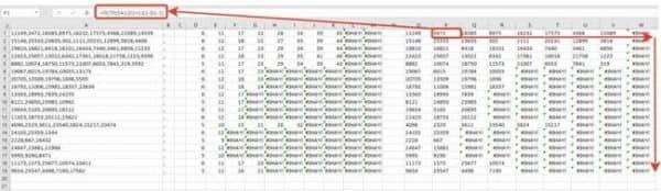 Как разделить текст в Excel по формуле