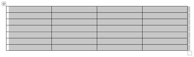 Как перенести таблицу из Word в Excel